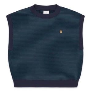 3xl Teddy Fresh plus size women’s stripe squared retro top
